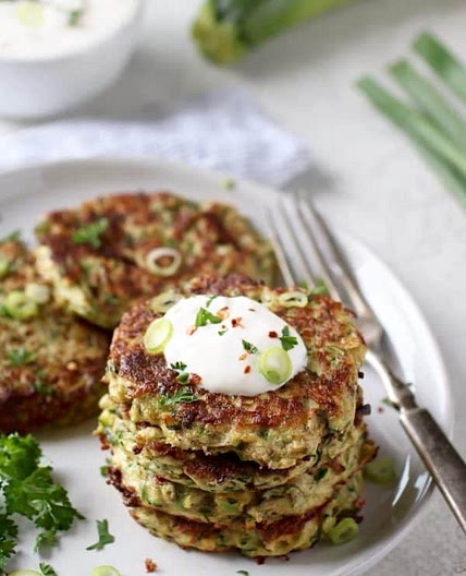 Savory Zucchini Fritters