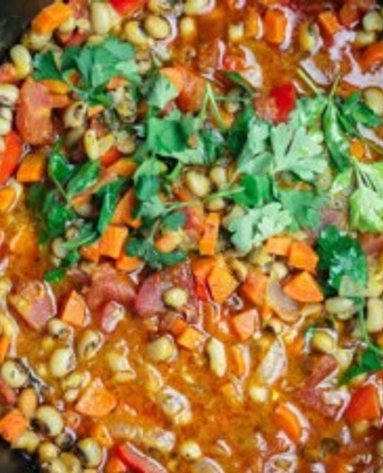 Greek-Style Black Eyed Peas Recipe