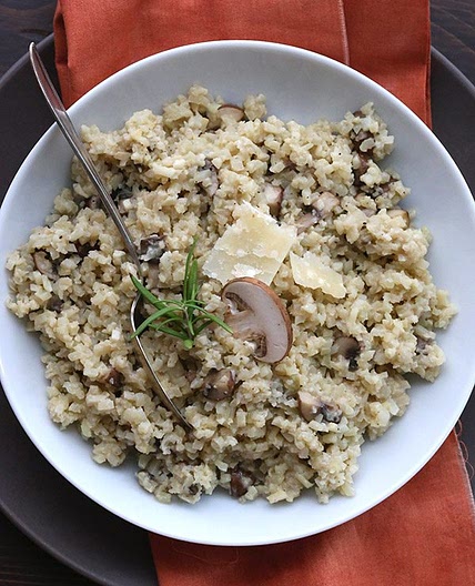 Low Carb Cauliflower Risotto