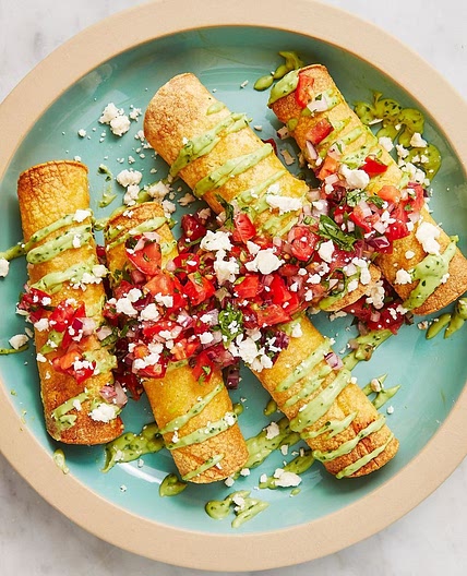 Spicy Chicken Taquitos