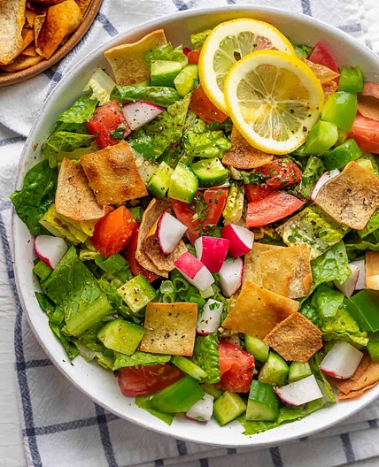 Lebanese Fattoush Salad