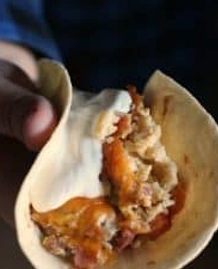 Easy Slow Cooker Breakfast Tacos Recipe