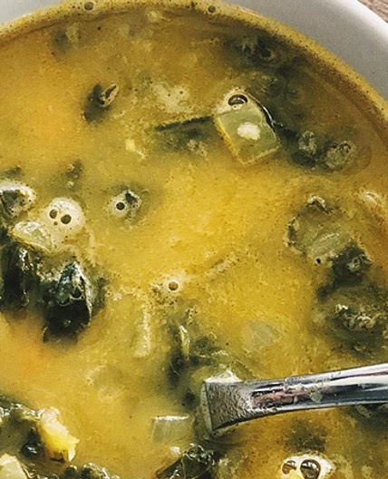 Kale and Cannellini Bean Soup