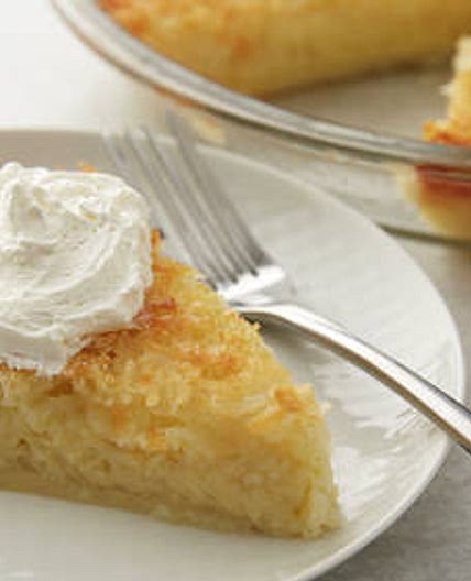 Impossibly Easy Coconut Pie