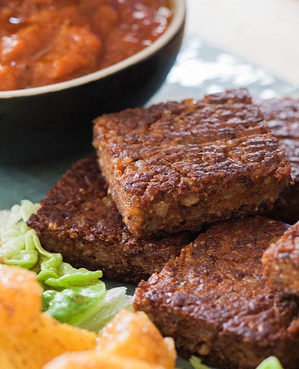 Mexican bean squares