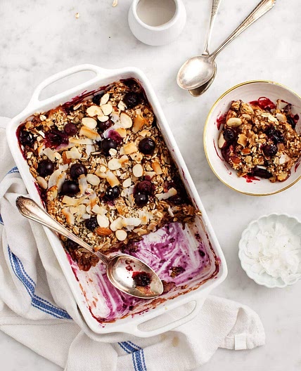 Blueberry Baked Oatmeal