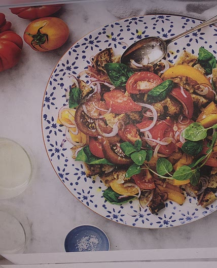 HEIRLOOM TOMATO PANZA NELLA WITH FRESH OREGANO