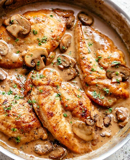 Chicken Marsala