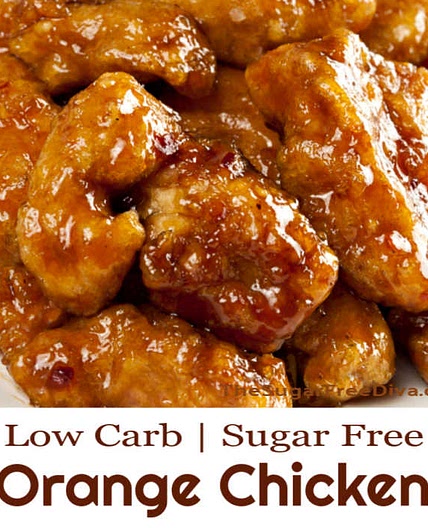 Sugar Free Low Carb Orange Chicken