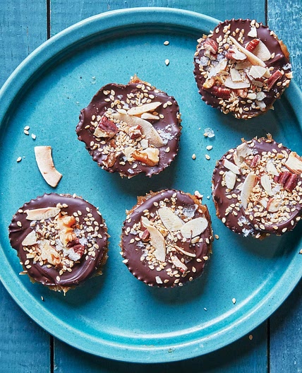 Chocolate Date Caramel Cups