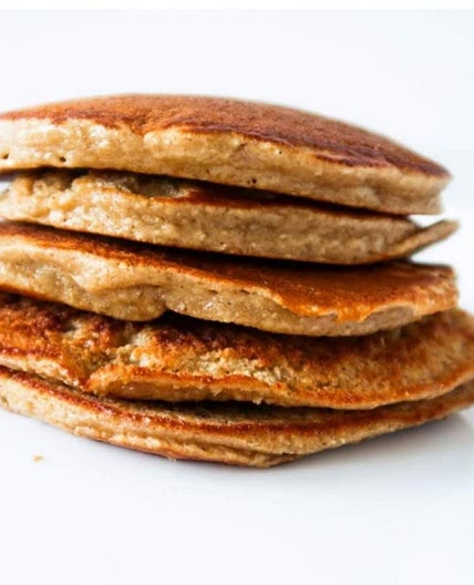 Healthy oatmeal pancake