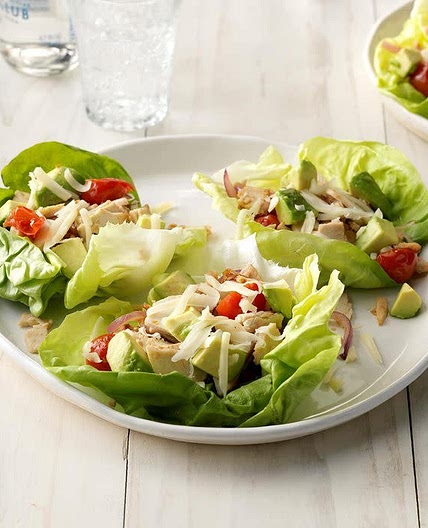 Deli Turkey Lettuce Wraps