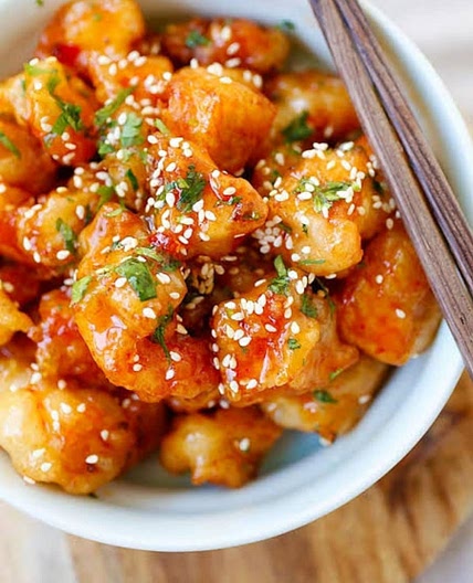 Sweet and chili chicken