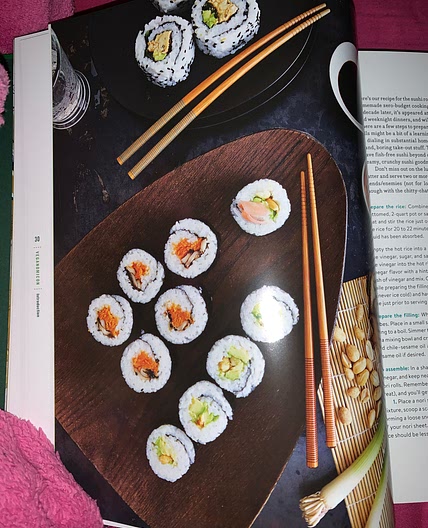 spicy tempeh nori rolls 