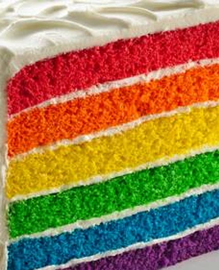 Rainbow Layer Cake