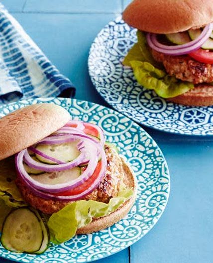 Middle Eastern Chicken Burgers