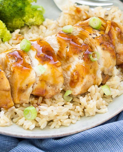Honey Garlic Instant Pot Chicken Breasts
