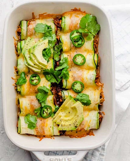 Zucchini Enchiladas