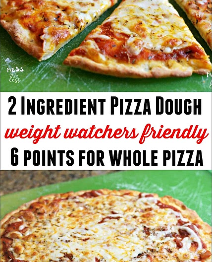 2 Ingredient Pizza Dough