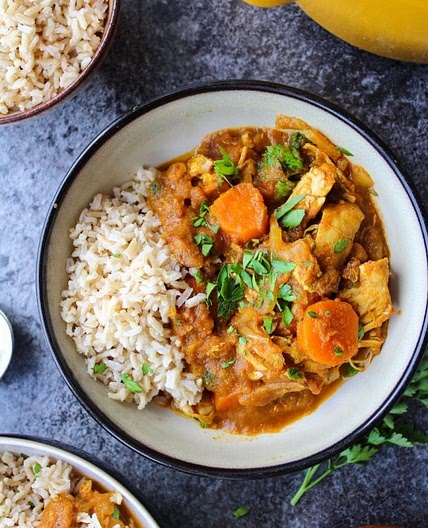 One Pot Moroccan Chicken Stew