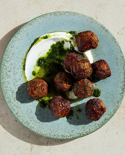 Best Sheet Pan Meatballs