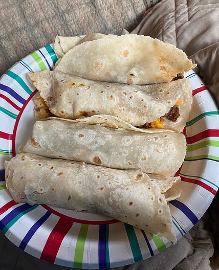 Beef tacos