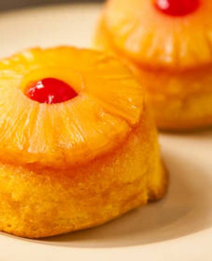 Pineapple Upside-Down Mini-Cakes