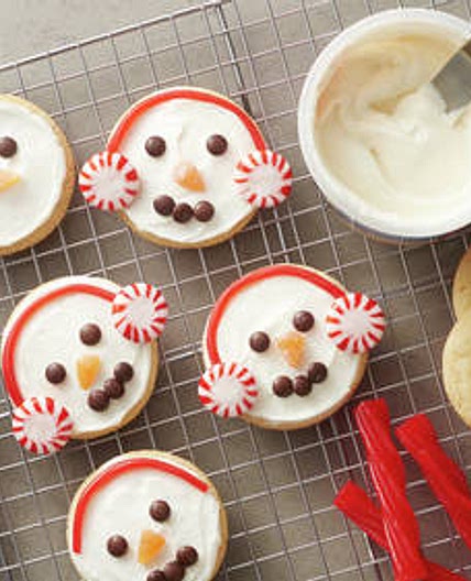 Easy Snowman Cookies