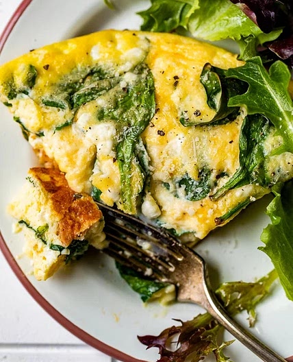 COTTAGE CHEESE EGG BAKE (FRITTATA)