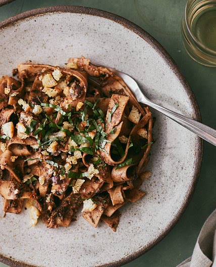 Olive Pesto Pasta