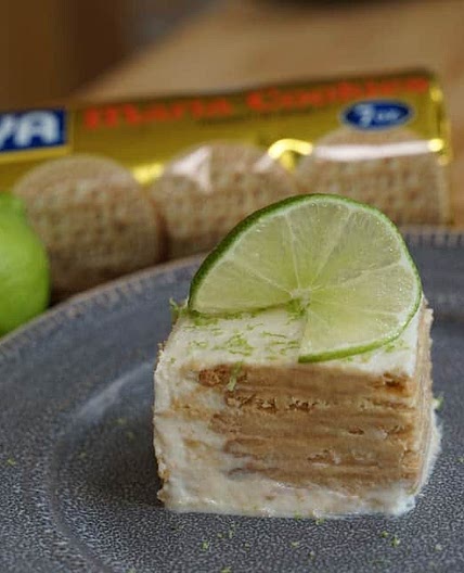 Lime Maria Icebox Cake