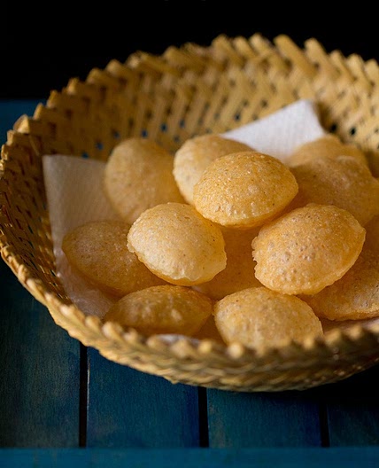 Puri for Pani Puri or Golgappa