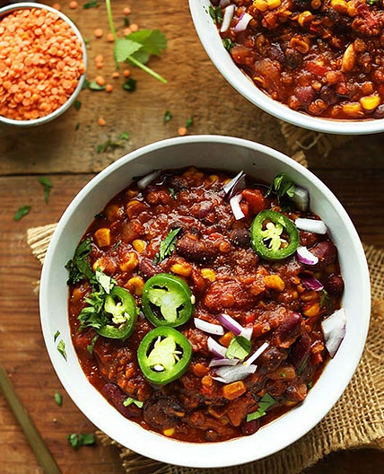 1-Pot Red Lentil Chili