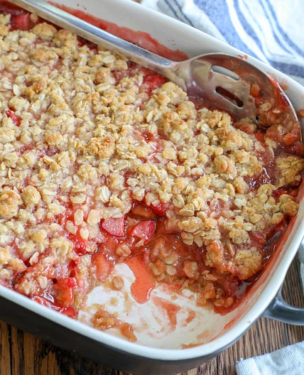 Rhubarb Crunch