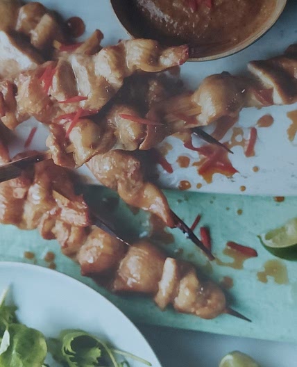 CHICKEN SATAY SKEWERS