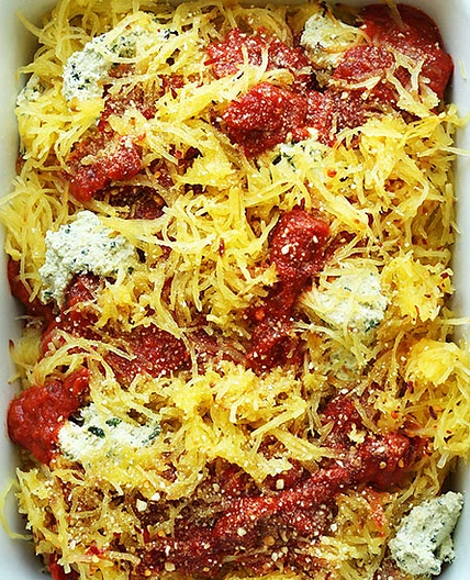 Spaghetti Squash Lasagna Bake