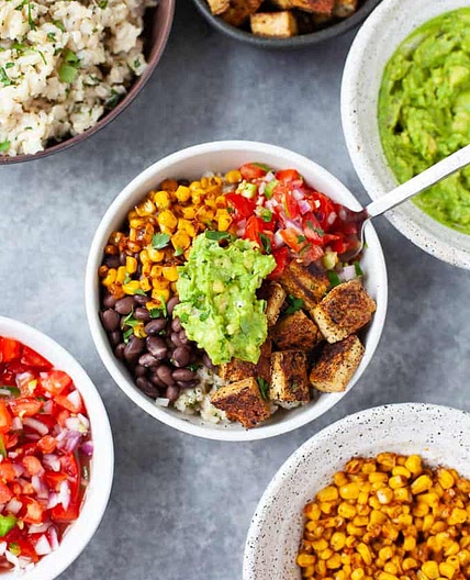 Chipotle-Inspired Vegan Burrito Bowl