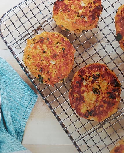 Sweet Potato Chickpea Cakes