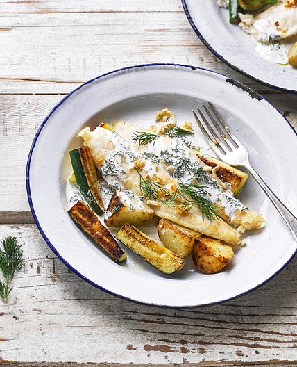 G - Fish With Crispy Potatoes & Dill Mayo
