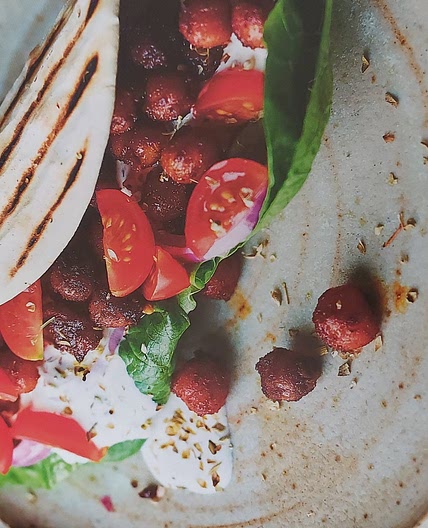 ROAST CHICKPEA GYROS