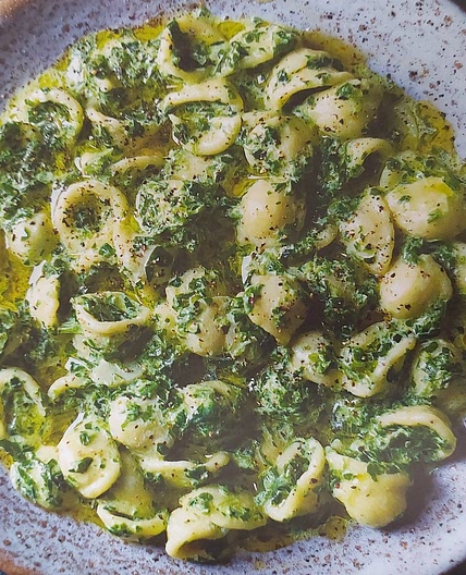 Spinach Orecchiette