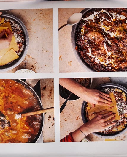 Pittige paddestoelenlasagna
