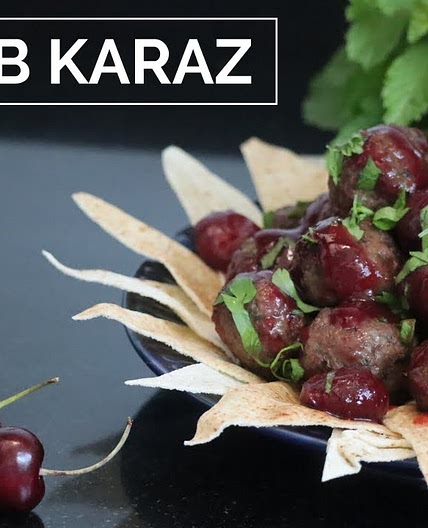 Cherry Burger (Kebab Style)