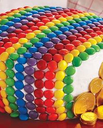 Rainbow Candy Cake