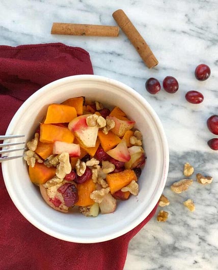Baked Sweet Potato Apple Cranberry – Whole30 Compliant Recipe