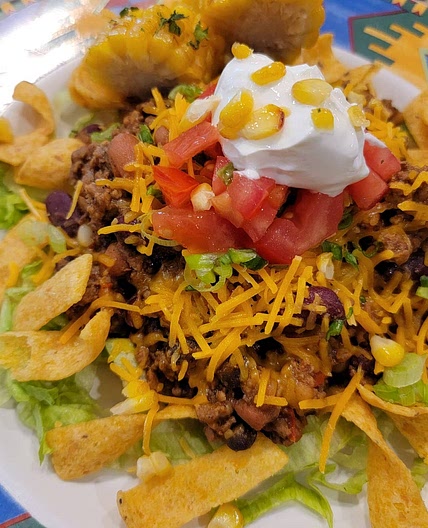New Mexico Style Frito Pie with New Mexico Red Chile Chili's 