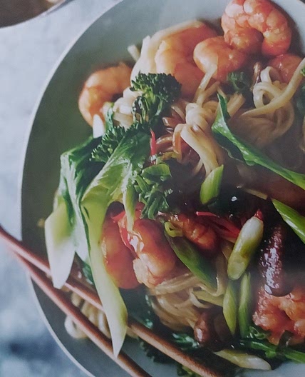Cheeky Chinese Noodles with Prawns