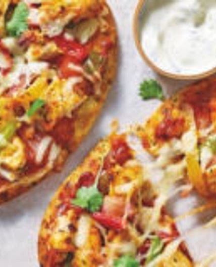 Mumbai-style street food pizza | Asda Good Living