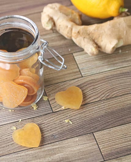 Homemade Honey Lemon Cough Drops