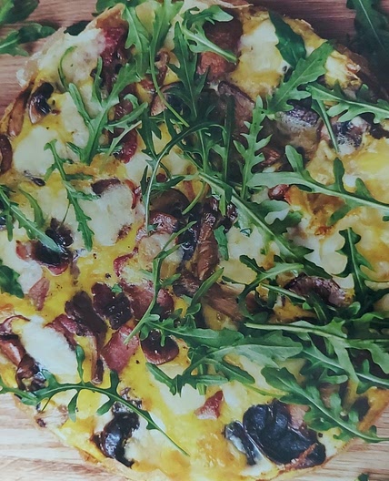 SMOKY MUSHROOM FRITTATA